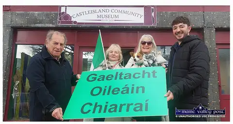 Ag Céiliúradh Seachtain na Gaeilge i Músaem Oileán Chiarraí