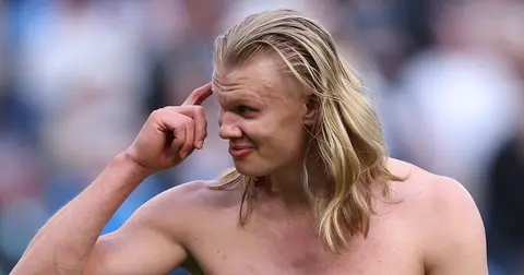Erling Haaland ramps up title mind games as Arsenal bottling claims addressed