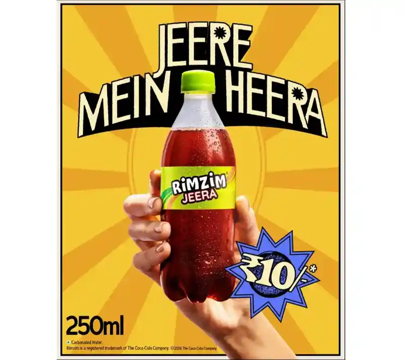 Coca-Cola India Revives Classic Rimzim Jeera with a Nostalgic Twist